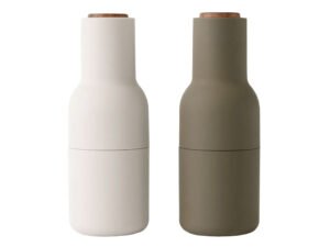 Bottle Grinder Set Ceramic Spice Mill 2 Pcs