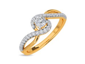 Real Diamond Jewellery Gold Diamond Ring